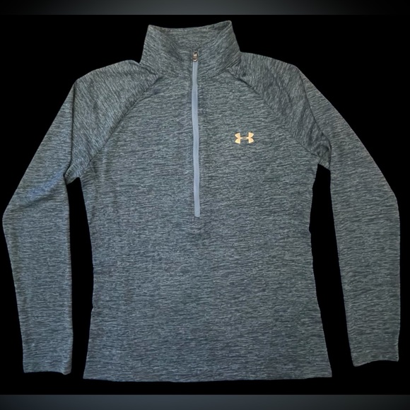Under Armour Jackets & Blazers - Under Armour Blue Quarter-Zip Pullover